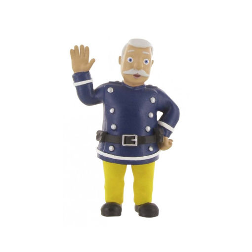 Picture of FIREMAN SAM STATION OFFICER STEELE 8CM